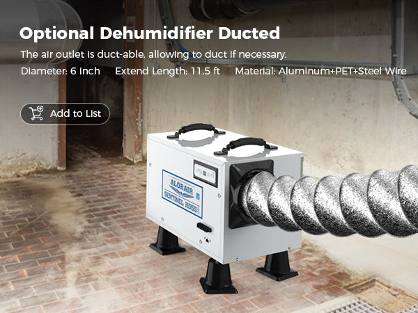 AlorAir® Sentinel HD55S Dehumidifier