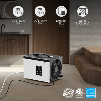 AlorAir® Sentinel HD35P Dehumidifier