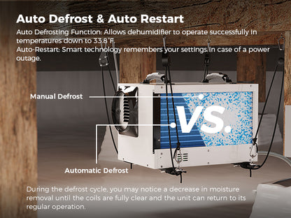 AlorAir® Sentinel HD55S Dehumidifier